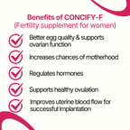 Complete Fertility Combo with Protein Powder for Husband and Wife | Concify M, F & Protein Powder Combo